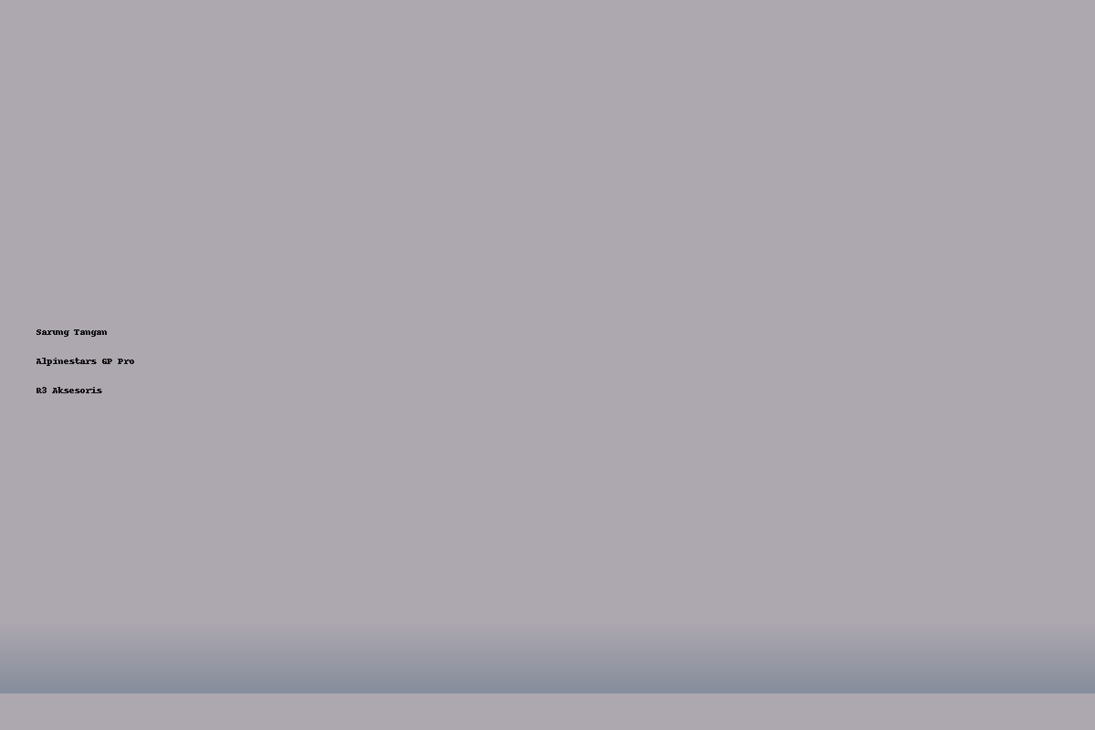 Sarung Tangan Alpinestars GP Pro R3