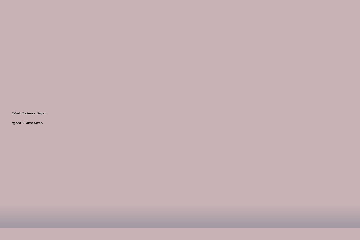 Jaket Dainese Super Speed 3