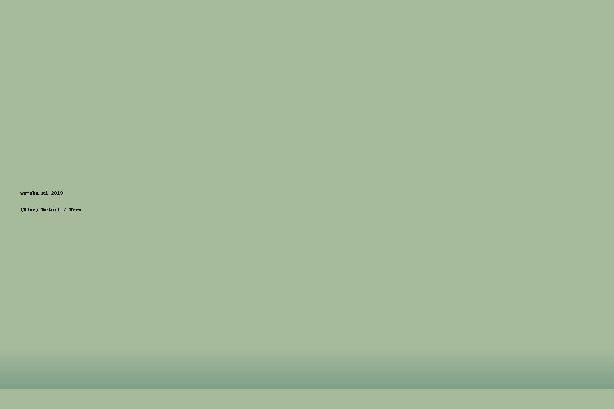 Yamaha R1 2019 (Blue)