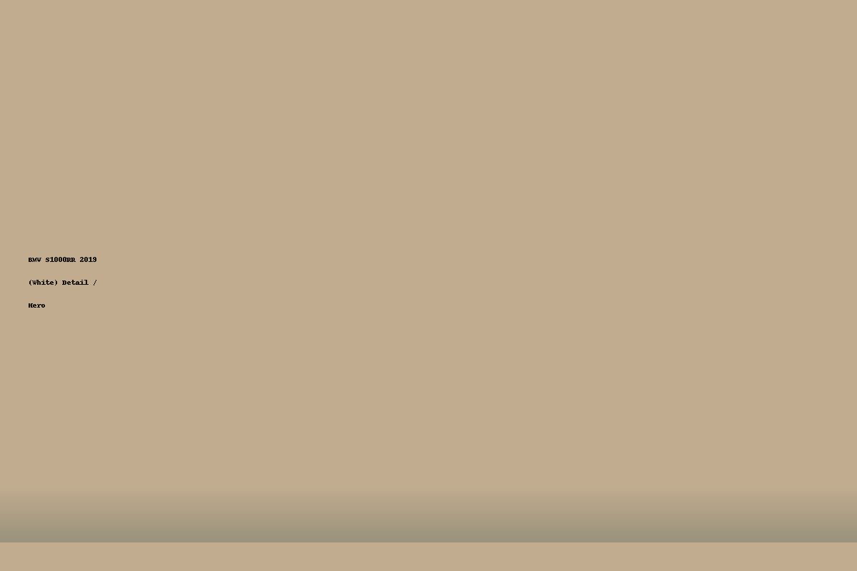 BMW S1000RR 2019 (White)